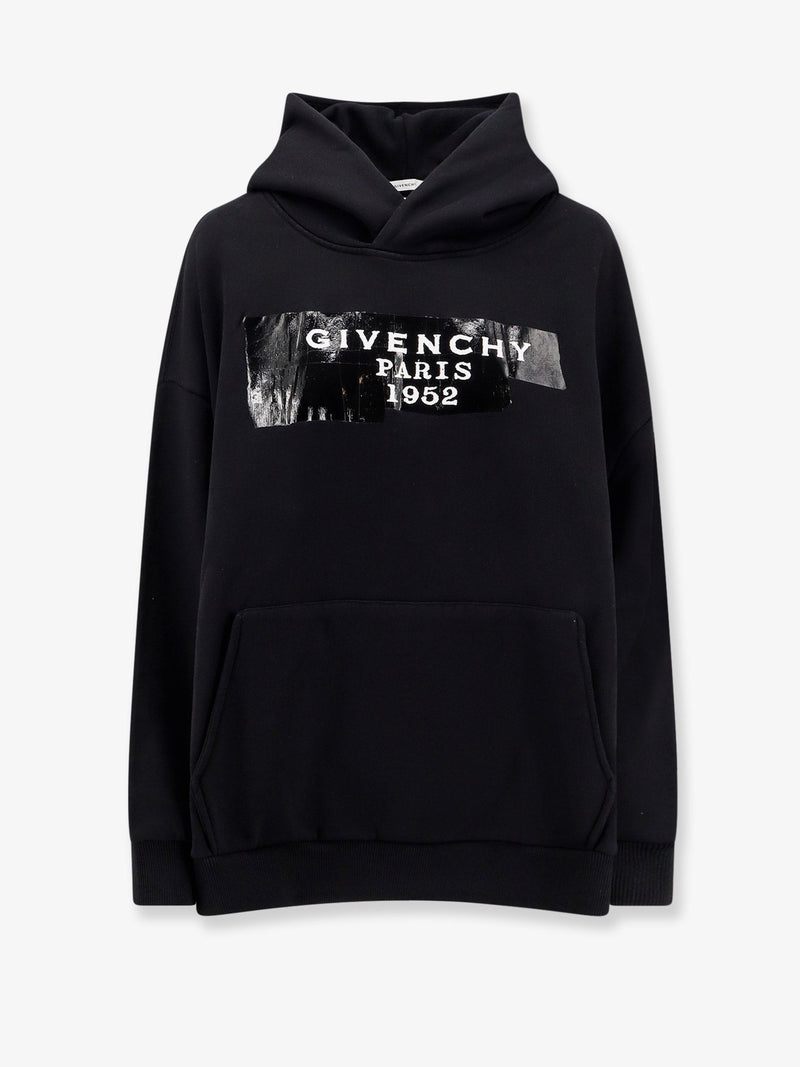 Givenchy Givenchy Cotton Hooded Sweatshirt Black Women - World Class Fashion