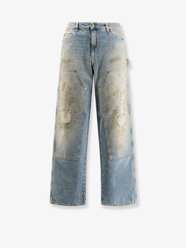 Golden Goose Deluxe Brand Marley Painter Cotton Jeans