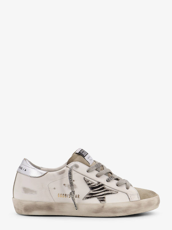 Golden Goose Deluxe Brand Super-Star Classic With List Low-Top Sneakers With Suede Inserts