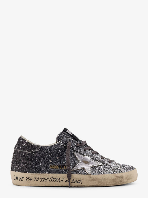 Golden Goose Deluxe Brand Super-Star Classic With List Low-Top Sneakers With Sequins