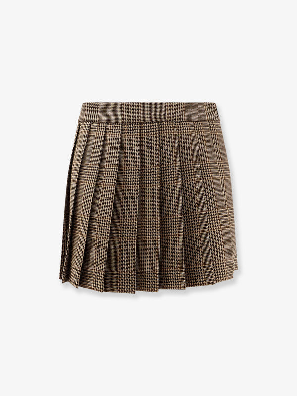 Golden Goose Deluxe Brand Orianaa Virgin Wool Mini Skirt