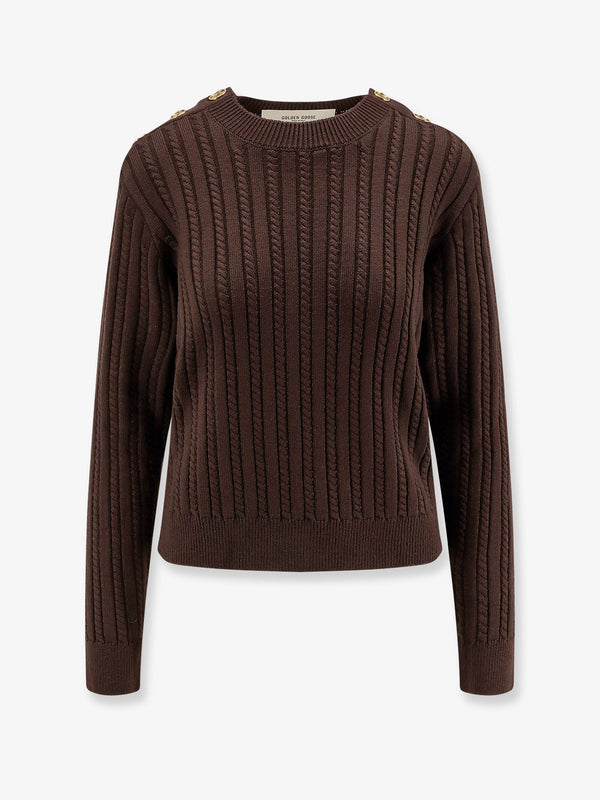 Golden Goose Deluxe Brand Ofra Woven Virgin Wool Sweater