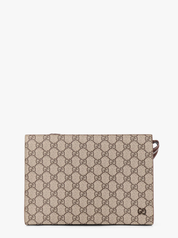 Gucci Gg Supreme Fabric Pouch