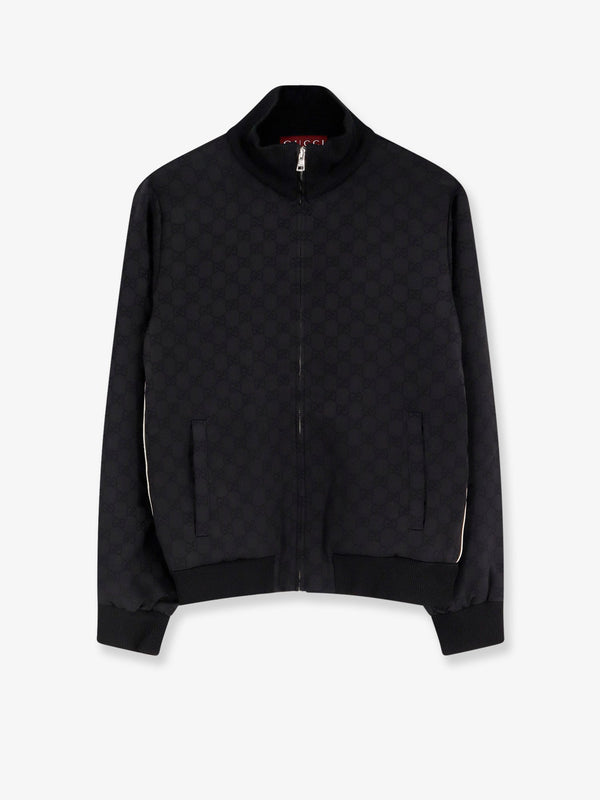Gucci Viscose Blend Sweatshirt With All-Over Gg Motif