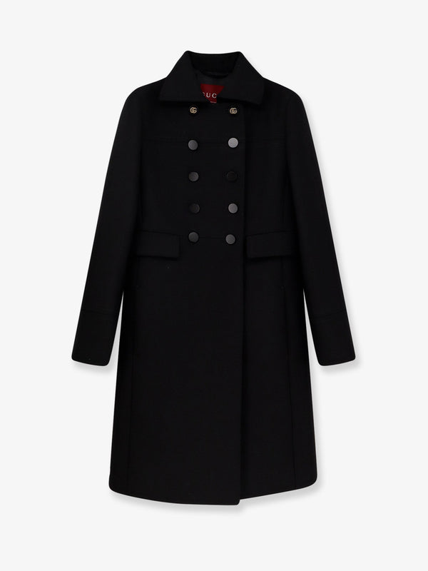 Gucci Double-Breasted Wool Coat