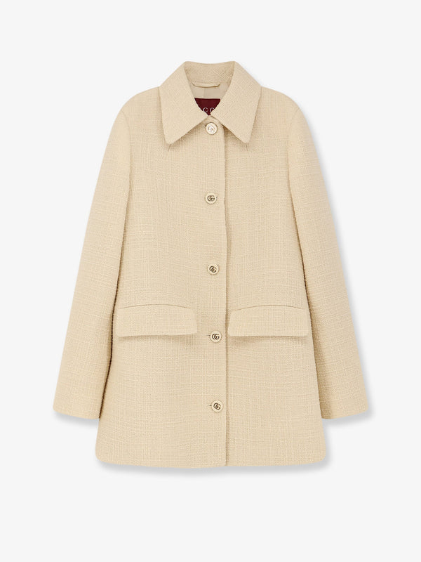 Gucci Wool Tweed Coat
