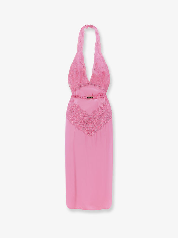 Gucci Silk Satin Midi Dress