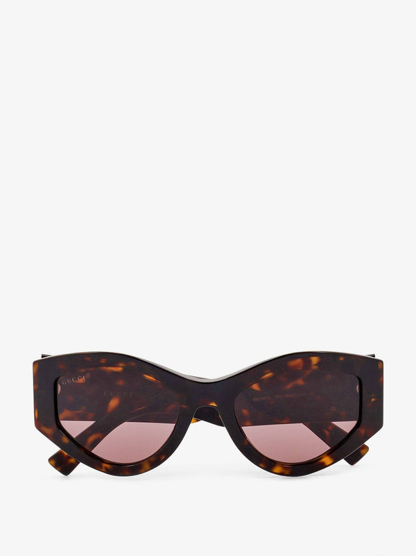 Gucci Oval Acetate Sunglasses