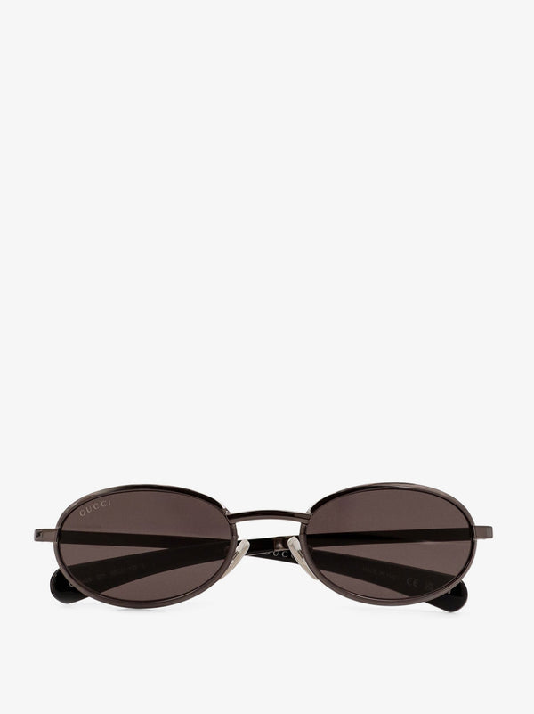 Gucci Acetate Sunglasses With Metal Profiles