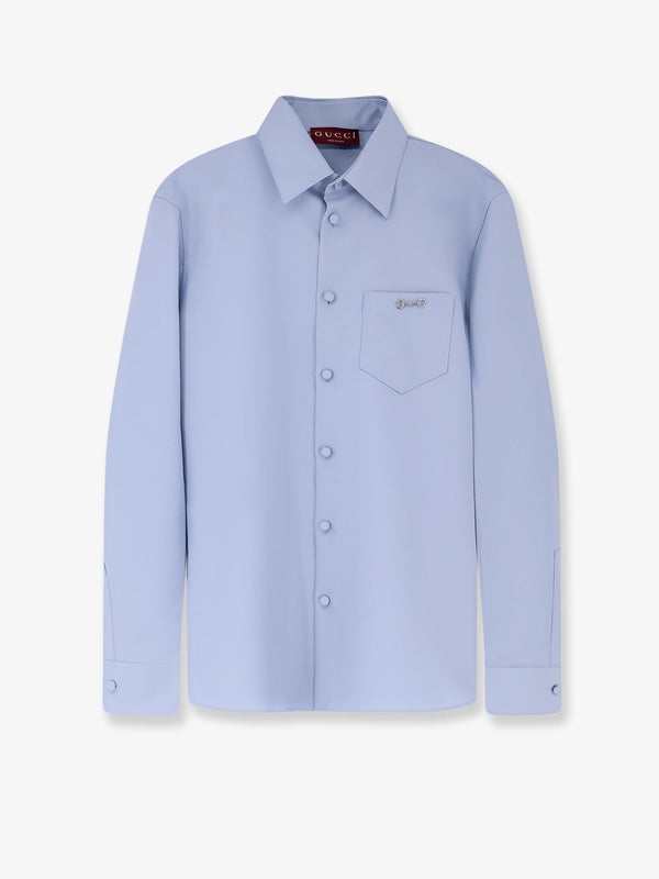 Gucci Shirt With Horsebit Detail