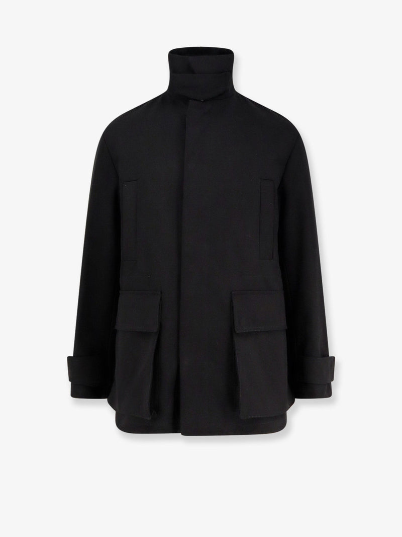 Hevo Hevo Castel Del Monte Cotton Jacket Black - World Class Fashion