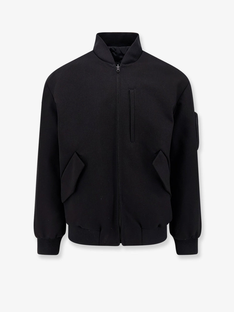 Hevo Hevo Castro Cotton Bomber Jacket Black - World Class Fashion