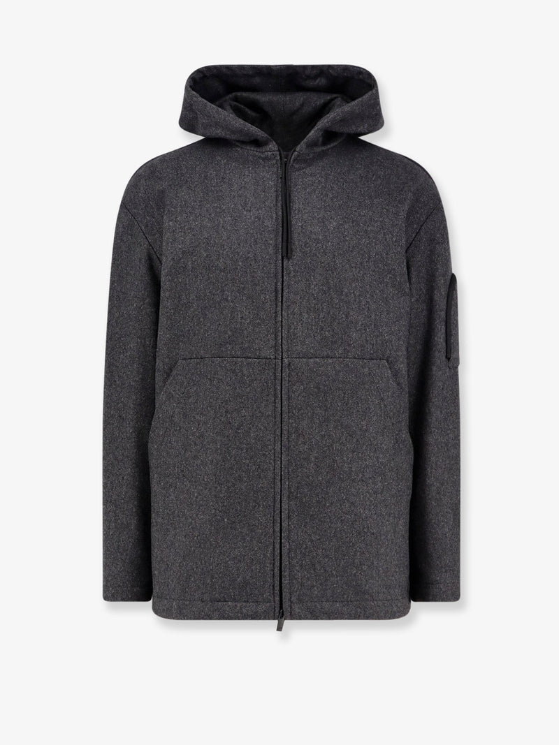 Hevo Hevo Grottaverde Virgin Wool Blend Coat Grey - World Class Fashion