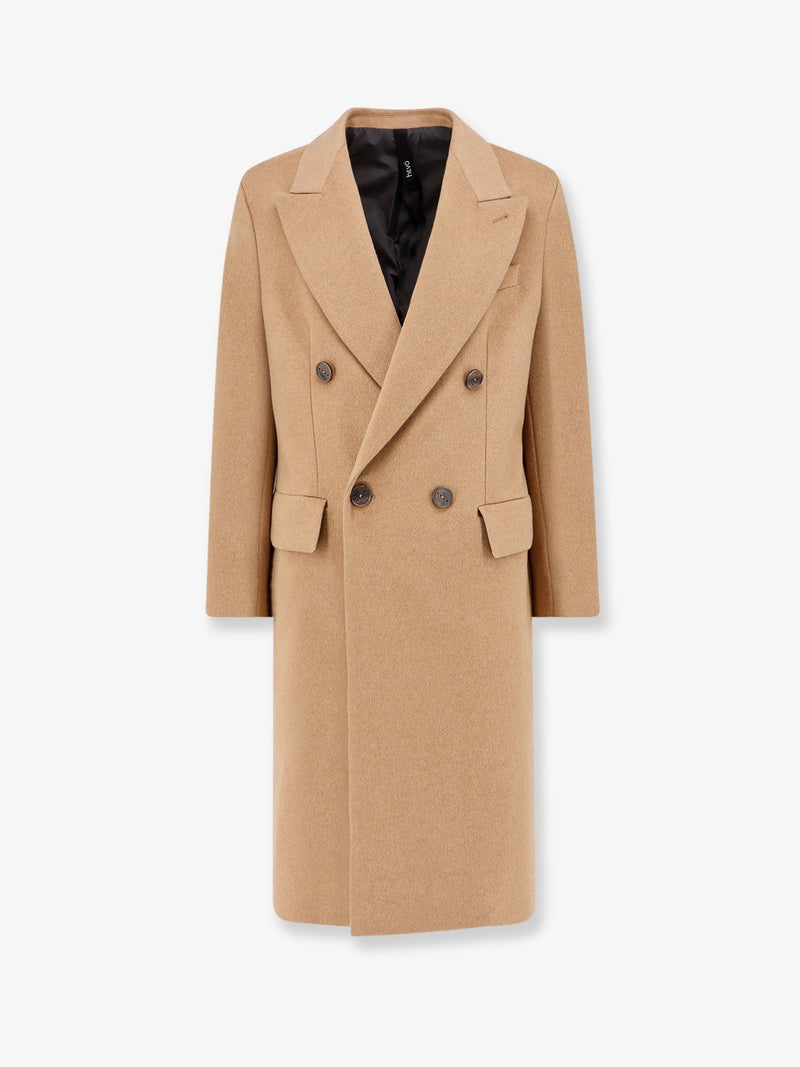 Hevo Hevo Cashmere Coat Brown Men - World Class Fashion