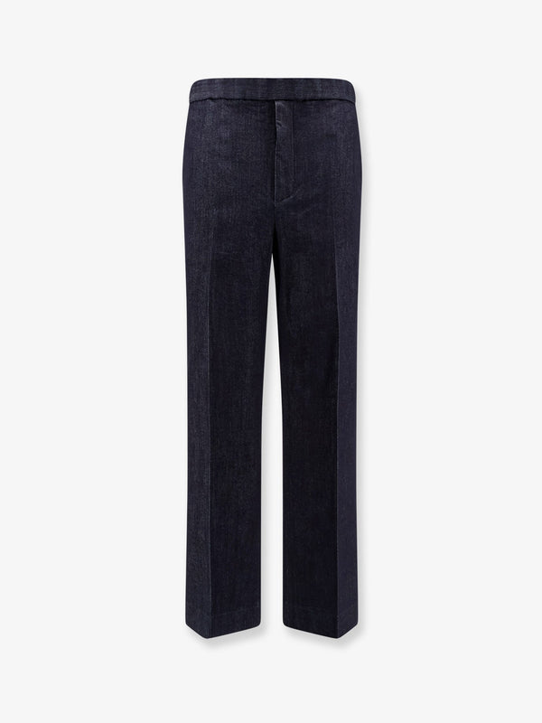 Hevo Torresgarrata Blue Denim Trousers