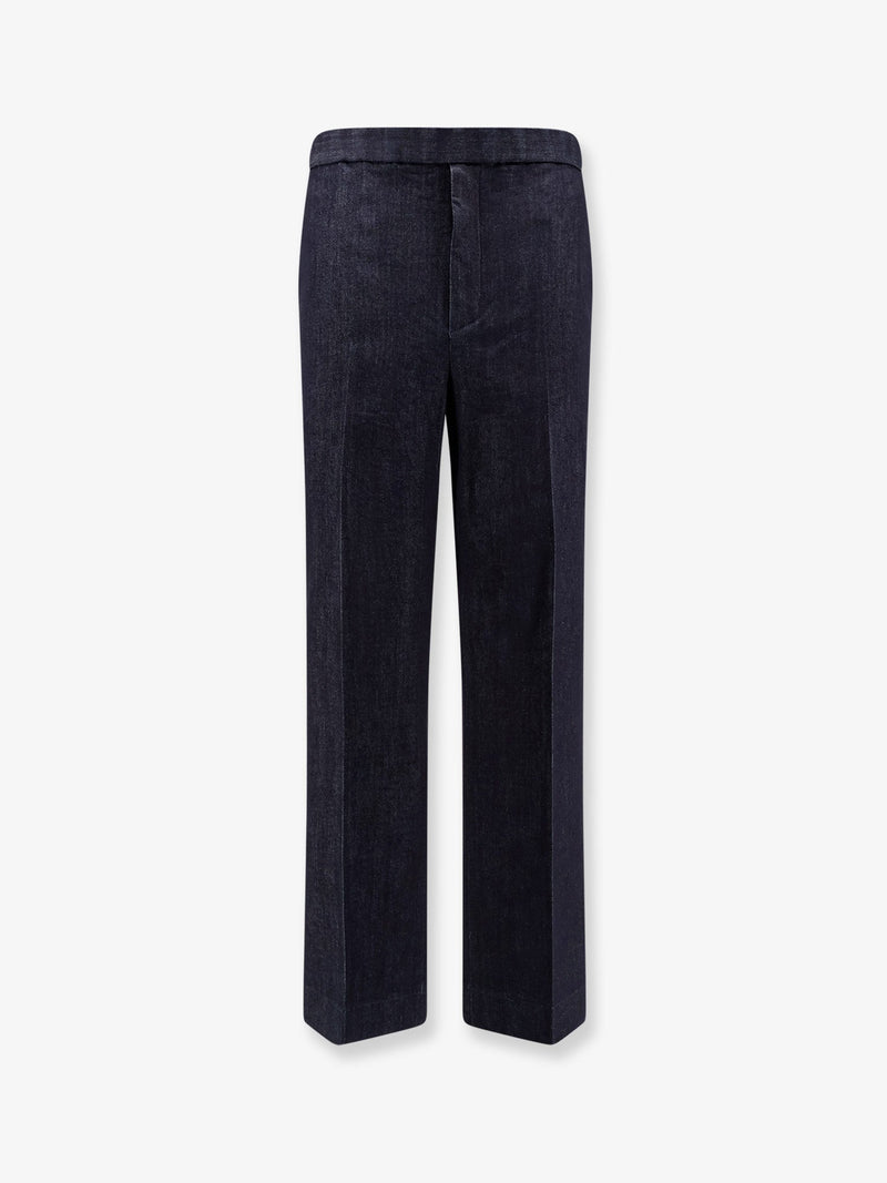 Hevo Hevo Torresgarrata Blue Denim Trousers - World Class Fashion