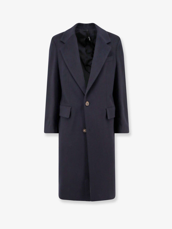 Hevo Cashmere Coat With Satin Lining