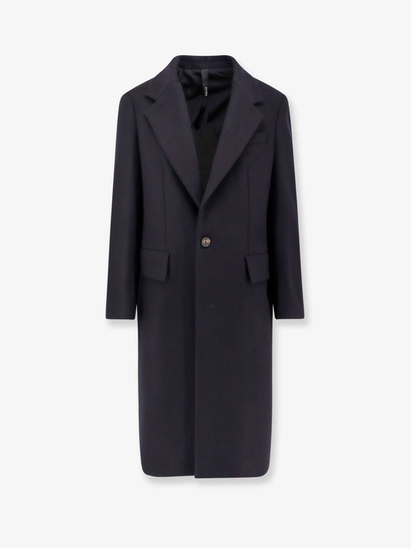 Hevo Virgin Wool Coat With Satin Lining