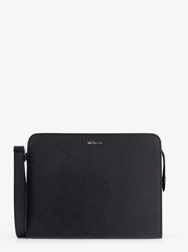 Kiton Ciro Paone Leather Clutch