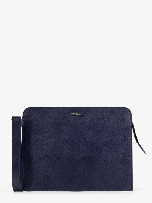 Kiton Ciro Paone Leather Clutch