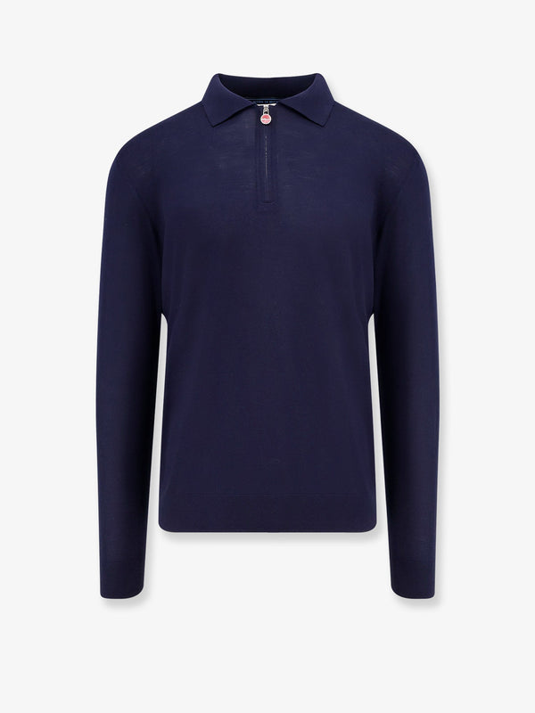 Kiton Ciro Paone Wool Polo Shirt