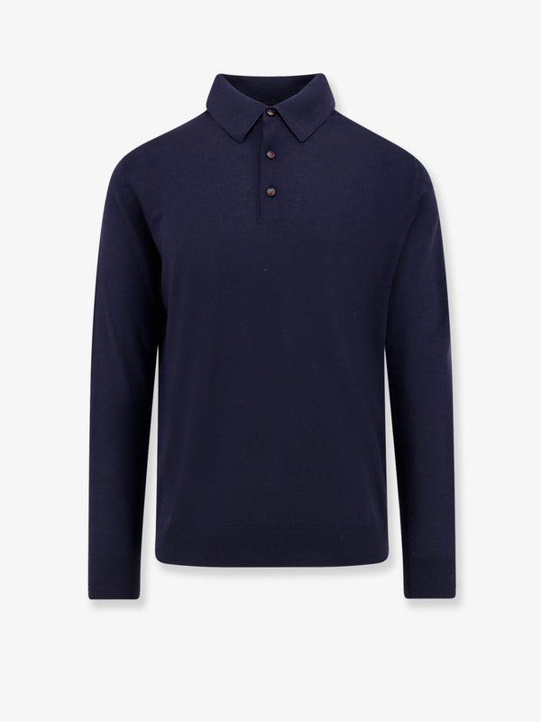 Kiton Ciro Paone Wool Polo Shirt