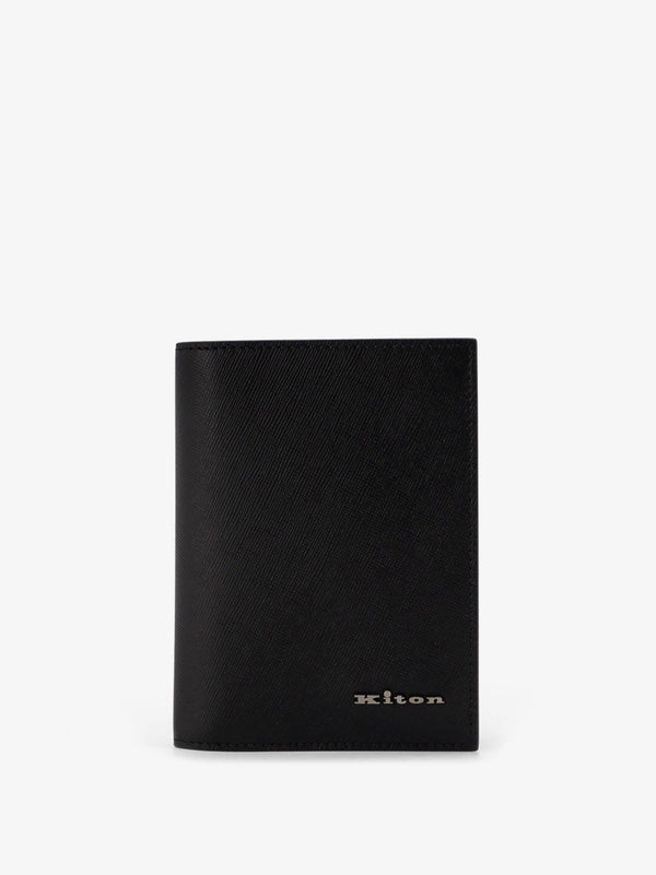 Kiton Ciro Paone Leather Passport Holder