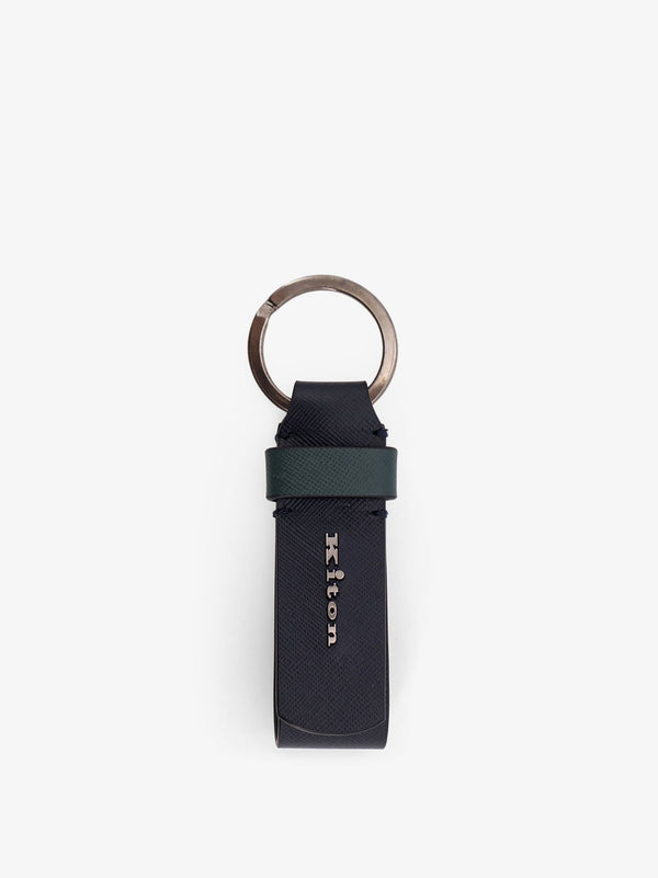 Kiton Ciro Paone Leather Keyring