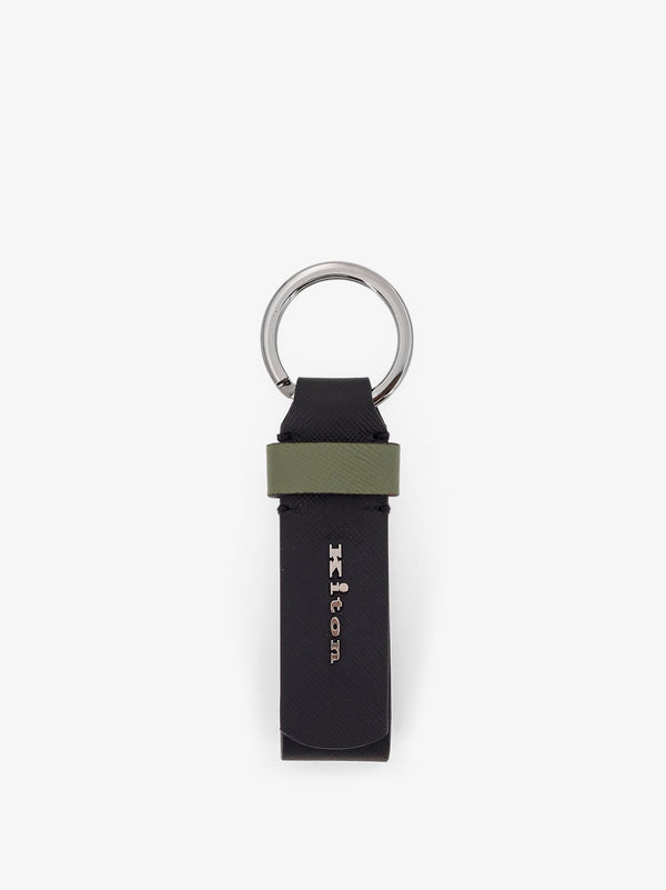 Kiton Ciro Paone Leather Keyring