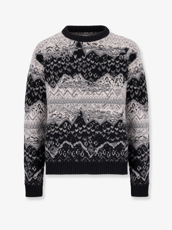 Laneus Wool And Cashmere Blend Sweater