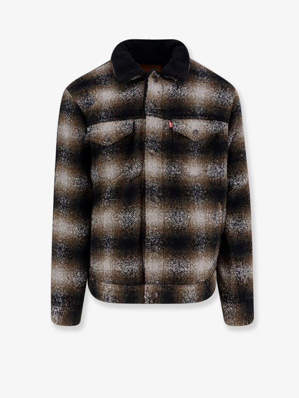 Levi'S Jacket With Plaid Motif