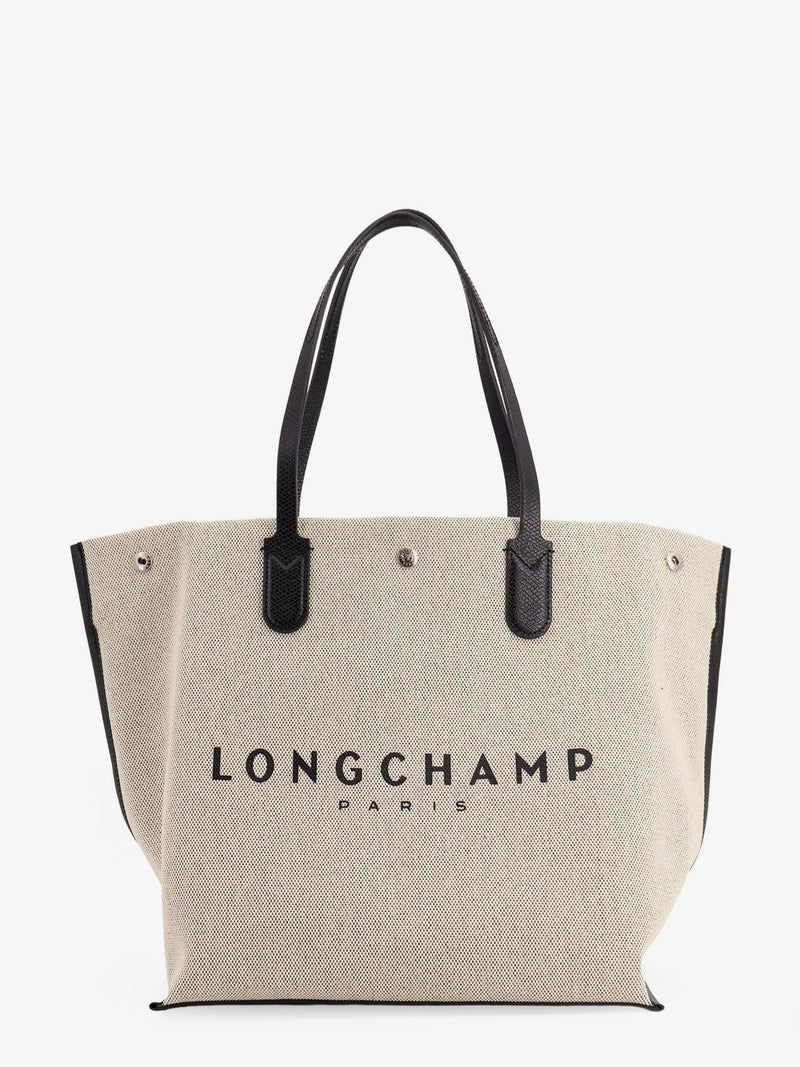 Longchamp Paris Longchamp Paris Epure Canvas Shoulder Bag Beige - World Class Fashion