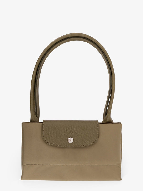 Longchamp Paris Le Pliage Green Nylon Shoulder Bag