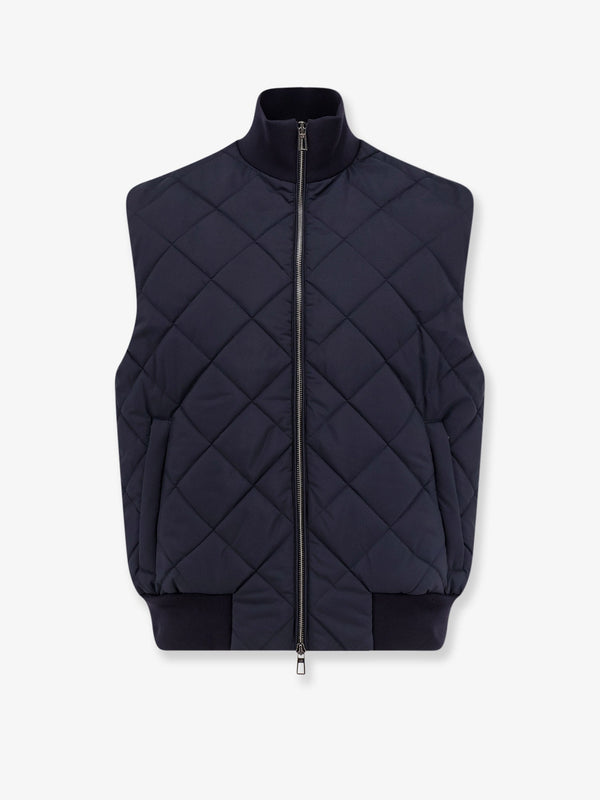 Loro Piana Wind Wish Green Storm System Sleeveless Jacket