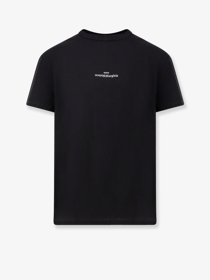 Maison Margiela Maison Margiela Cotton T-Shirt Black Men - World Class Fashion