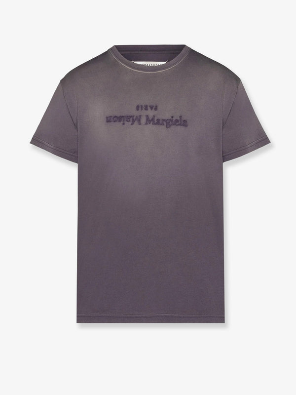 Maison Margiela Cotton T-Shirt With Rewashed Effect