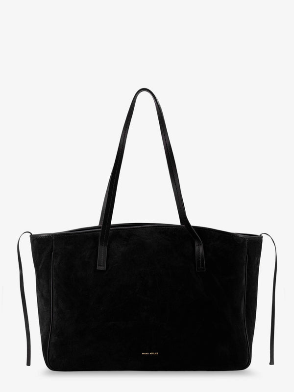 Manu Atelier Xl Du Jour Suede Shoulder Bag