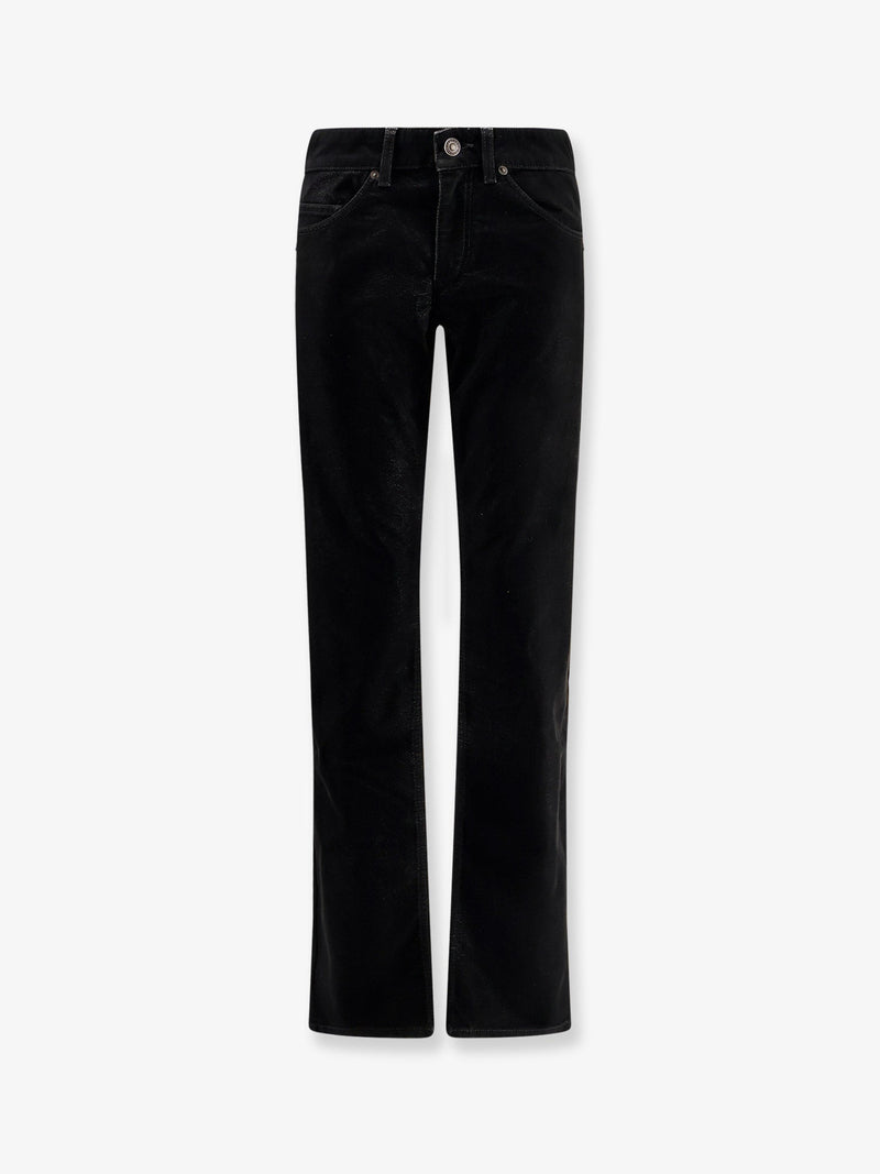 Marant Étoile Pantalones Marant Étoile Kelsie Negro Mujer - World Class Fashion