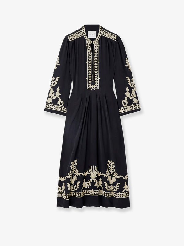 Marant Etoile Feliana Viscose Long Dress