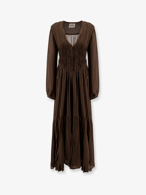 Marant Etoile Briane Viscose Long Dress