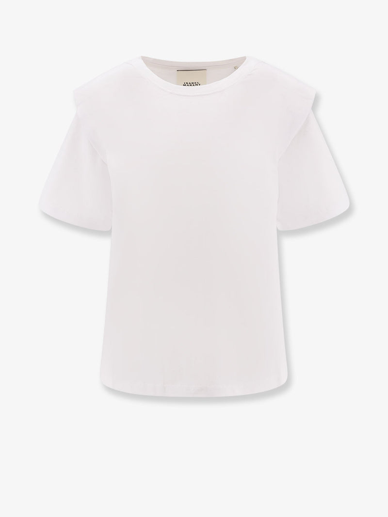 Marant Étoile Marant Étoile Zelitos Biologic Cotton T-Shirt White - World Class Fashion