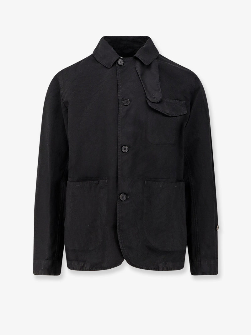 Massimo Osti Massimo Osti Econyl Regenerated Nylon Work Jacket Black - World Class Fashion
