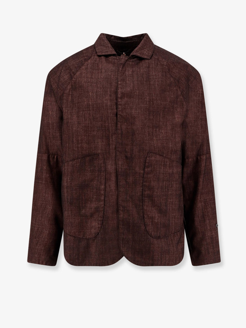 Massimo Osti Massimo Osti Wool Jacket Purple Men - World Class Fashion