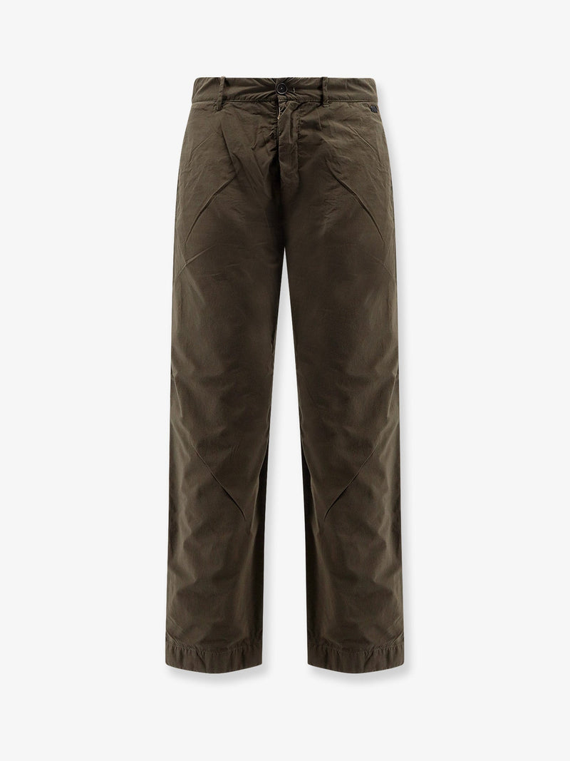 Massimo Osti Pantalones de Nylon Verdes para Hombre Massimo Osti - World Class Fashion