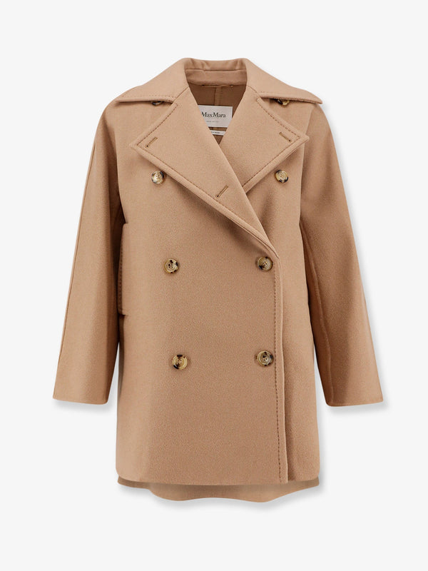 Max Mara Asturie1234 Oversize Virgin Wool And Cashmere Coat
