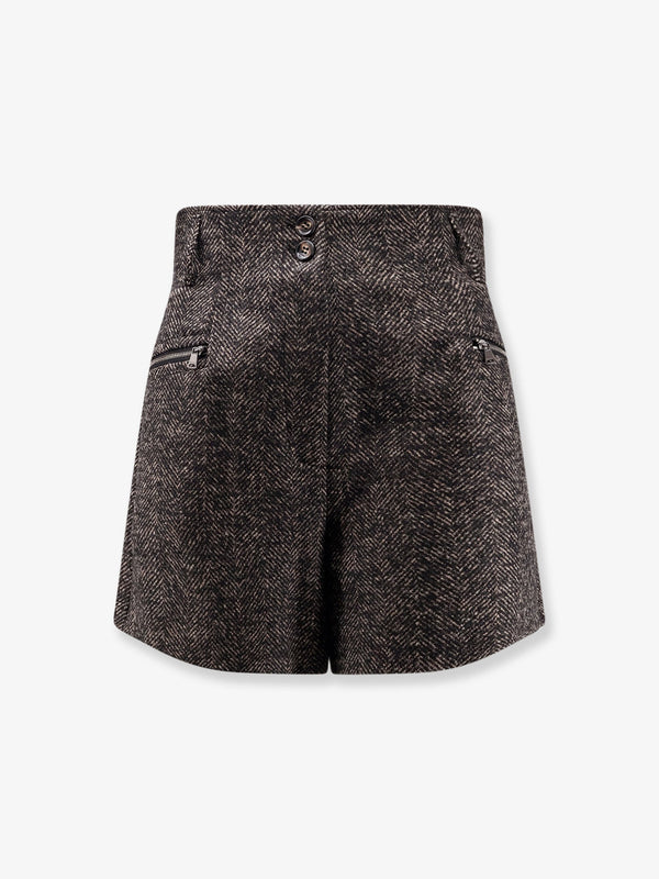 Max Mara Bolzano Wool Blend Shorts