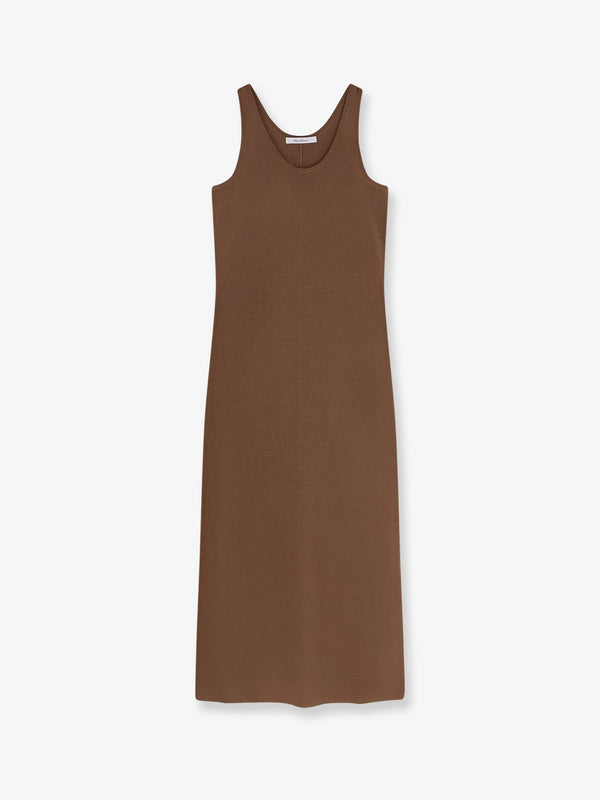 Max Mara Aceri Virgin Wool Long Dress