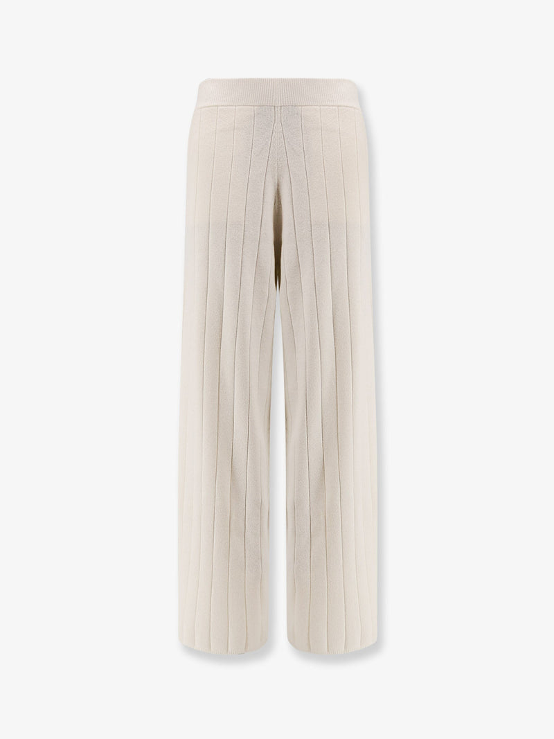 Max Mara Pantalones de cachemira Jardin de Max Mara blancos - World Class Fashion
