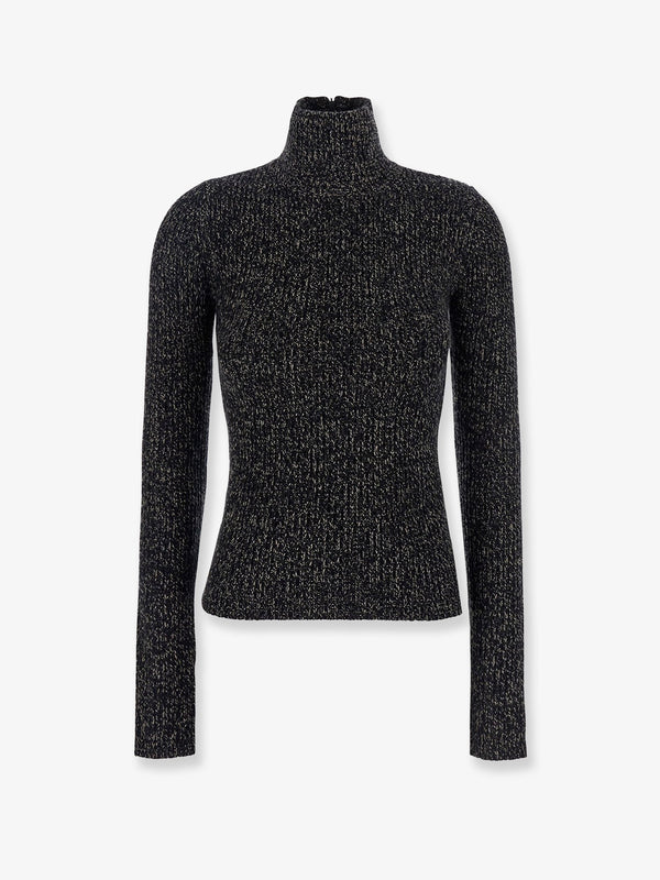 Max Mara Azulene Wool And Cashmere Turtleneck Sweater