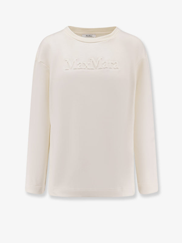Max Mara Berma Cotton And Silk Sweatshirt